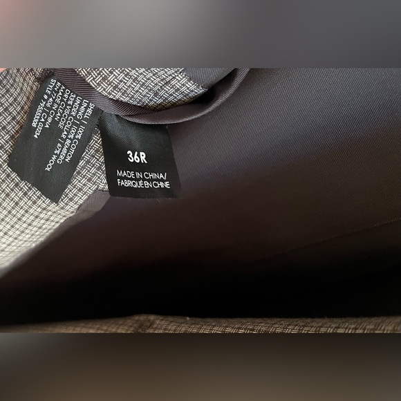 Club Monaco Gray Plaid Blazer - Picture 10 of 10